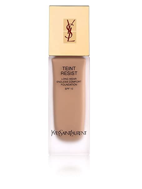 yves saint laurent teint resist|Yves Saint Laurent Teint Resist Long Wear Transfer Resistant .